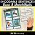 1 for M Phoneme Decodable Sentence Mats - Read & Match