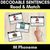 39 for Consonant Phoneme Decodable Sentence Activities COMPLETE BUNDLE