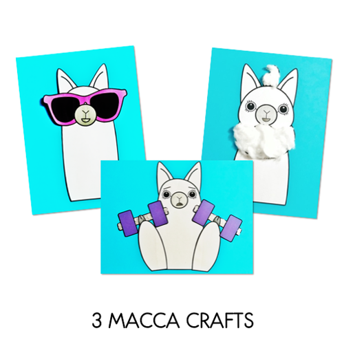 Resource preview 2 for Macca's Makeover Craft - Book Craft for Macca the Alpaca Series