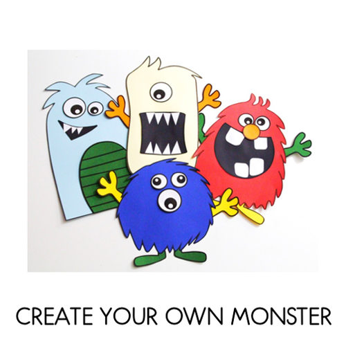 Resource preview 2 for Make a Monster Craft and Writing Sheets