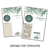 2 for Editable Meet the Teacher / Holiday Letter - Eucalyptus Leaf