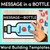 1 for Message in a Bottle WORD BUILDING TEMPLATES