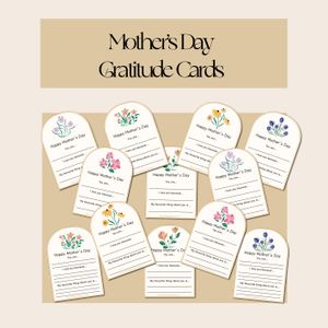 Mothers Day Gratitude Cards