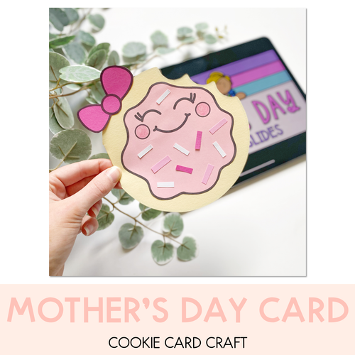 Resource preview 1 for Mother's Day Craft - Cookie Card - You are the sweetest