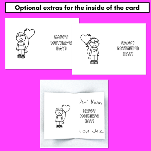 Resource preview 4 for Mother's Day Pun Cards - No prep mother's day activities