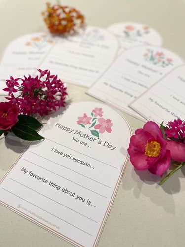 Resource preview 4 for Mothers Day Gratitude Cards