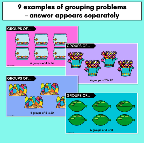 Resource preview 2 for Groups Of (Multiplication) Digital Slides