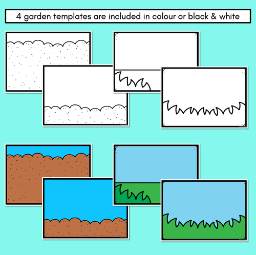 Resource preview 3 for Groups Of (Multiplication) Garden Templates