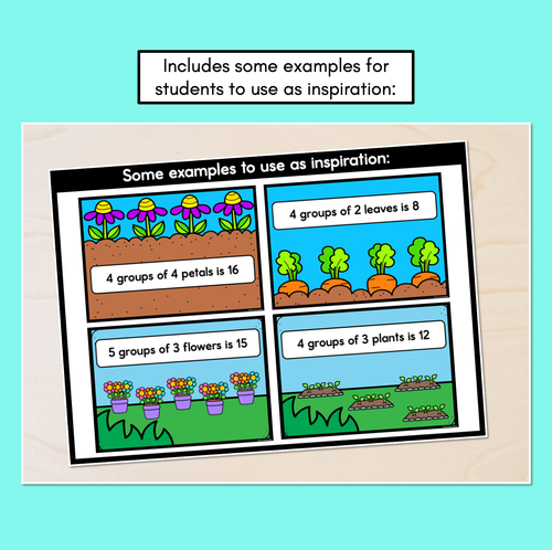 Resource preview 4 for Groups Of (Multiplication) Garden Templates