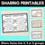 1 for Sharing Printables - Share items into 2, 3 or 4 groups