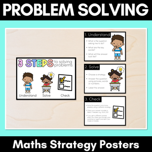 Problem Solving - Maths Strategy Posters