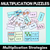 1 for Multiplication Puzzles - Multiplication Strategies