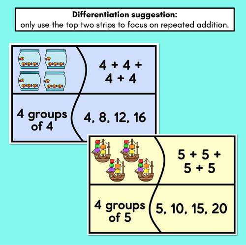 Resource preview 4 for Multiplication Puzzles - Multiplication Strategies