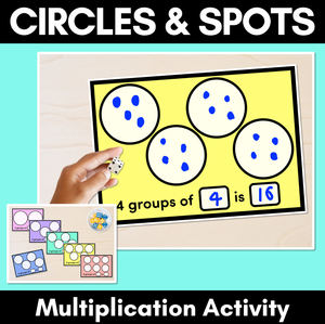 Circles and Spots Multiplication Activity