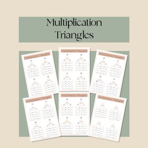 Multiplication Triangles