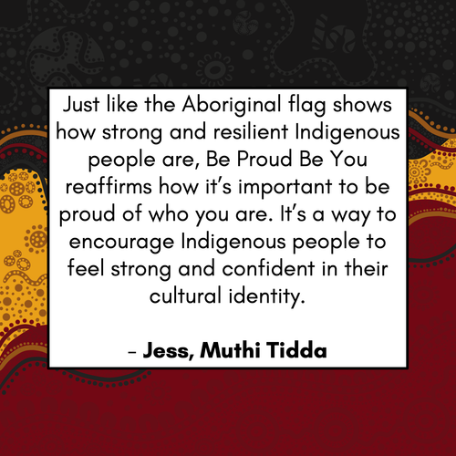 Resource preview 3 for Acknowledgement of Country Posters - Muthi Tidda - Be Proud, Be You