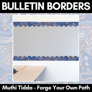 Bulletin Borders - Muthi Tidda - Forge Your Own Path