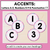 4 for Alphabet & Numbers Editable Bunting & Accents - Muthi Tidda - Embrace Her Power