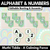 1 for Alphabet & Numbers Editable Bunting & Accents - Muthi Tidda - A Calming Force