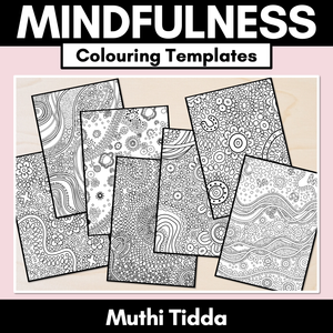 Mindfulness Colouring Pages - Muthi Tidda