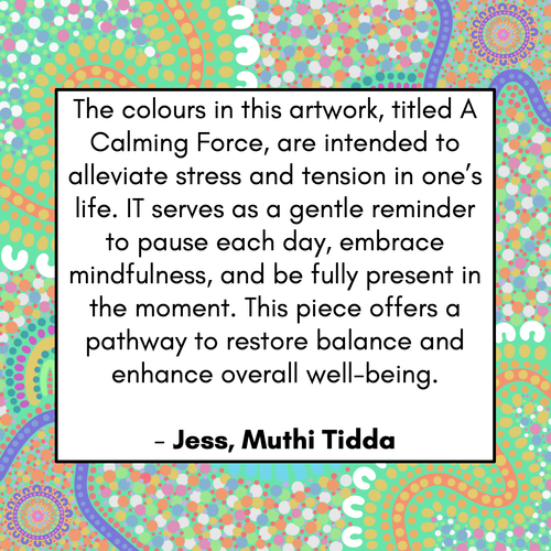 Resource preview 3 for We Are Learning On Posters - Muthi Tidda - A Calming Force