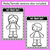 3 for My First Day School Uniform Template - Transition to School or Back to School Activity