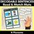 38 for Consonant Phoneme Decodable Sentence Activities COMPLETE BUNDLE
