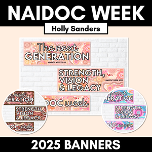 NAIDOC WEEK 2025 Editable Headers - Holly Sanders