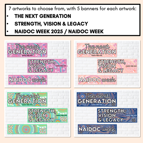Resource preview 2 for NAIDOC WEEK 2025 Editable Headers - Muthi Tidda
