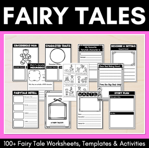 Narrative Writing Activities & Templates - Fairy Tales