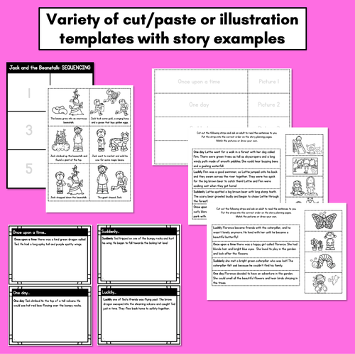 Resource preview 3 for Narrative Writing Activities & Templates - Fairy Tales