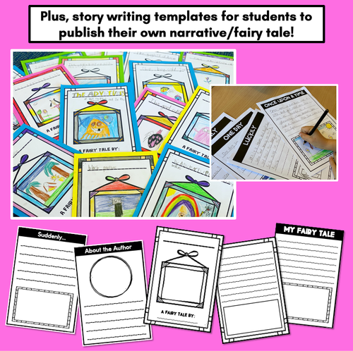 Resource preview 5 for Narrative Writing Activities & Templates - Fairy Tales