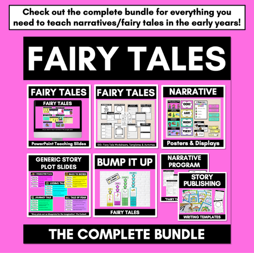 Resource preview 6 for Narrative Writing Activities & Templates - Fairy Tales