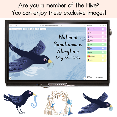 Resource preview 5 for Bowerbird Blues National Simultaneous Storytime - Crafts, Writing & Maths Activities