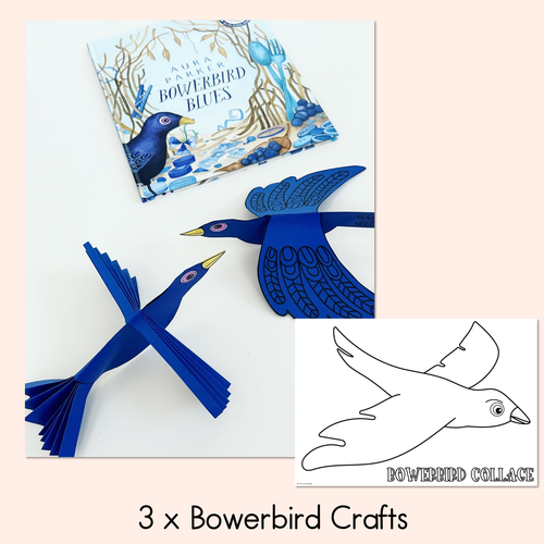 Resource preview 2 for Bowerbird Blues National Simultaneous Storytime - Crafts, Writing & Maths Activities