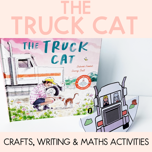 Resource preview 2 for The Truck Cat - National Simultaneous Storytime 2025 - Bundle