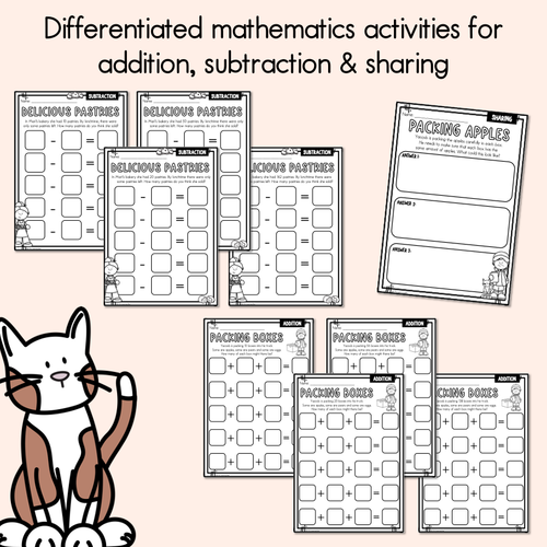 Resource preview 5 for The Truck Cat Printable Pack - - National Simultaneous Storytime 2025