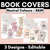 1 for Neutral Book Covers - Editable - A4 Portrait