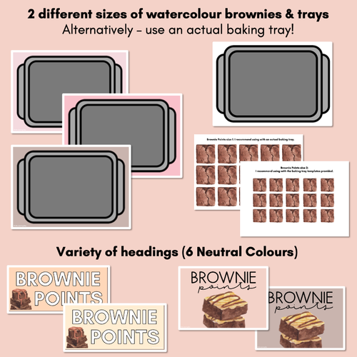 Resource preview 2 for Brownie Point Class Reward System - Whole Class Reward - Neutral Decor