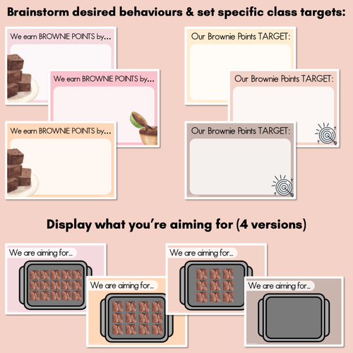 Resource preview 3 for Brownie Point Class Reward System - Whole Class Reward - Neutral Decor