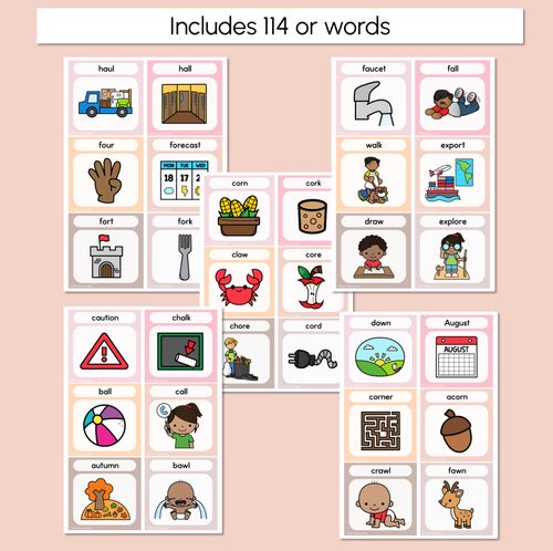 Resource preview 4 for R-Controlled Vowel OR Word Building Cards - Decodable Words NEUTRAL