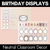 1 for Neutral Birthdays Display - Neutral Classroom Decor