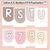 2 for Editable Alphabet & Number Scalloped Bunting - Neutral Classroom Decor