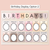 3 for Neutral Birthdays Display - Neutral Classroom Decor