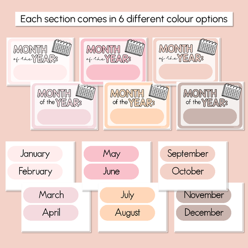 Resource preview 4 for Calendar & Weather Display - Neutral Classroom Decor