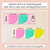 3 for Student Learning Goals - Editable Post-It Goal Mats - Neutral Classroom Decor