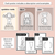 5 for Punctuation Posters - Neutral Classroom Decor