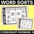 1 for CONSONANT PHONEME B WORD SORT