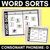 1 for CONSONANT PHONEME G WORD SORT