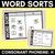 1 for CONSONANT PHONEME H WORD SORT